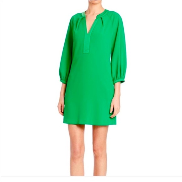 trina turk green dress